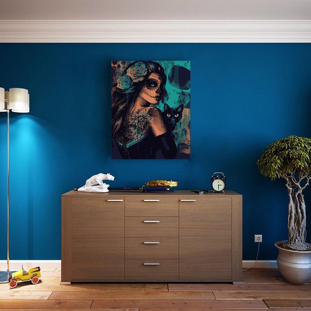 Magiczny Kot Obraz Po Numerach Bez Ramy