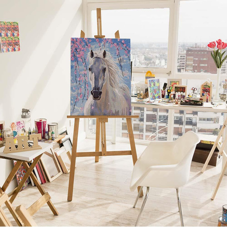 Bielszy niż śnieg 65x50cm Malowanie Po Numerach