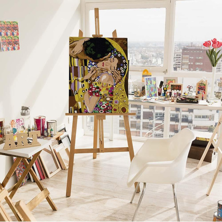 Pocałunek (Gustav Klimt) Malowanie Po Numerach