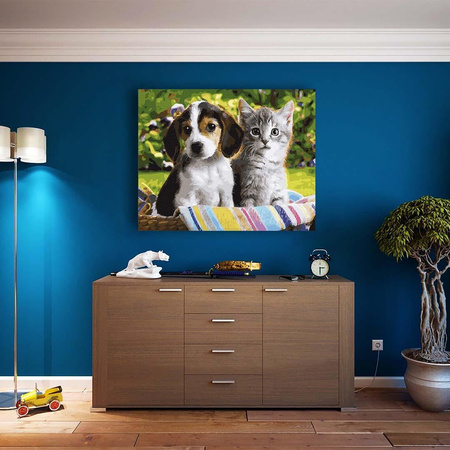 Przyjaźń z dzieciństwa Malowanie po numerach