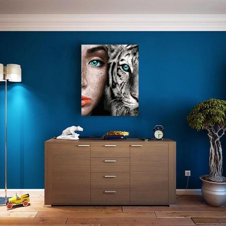 Tygrysica Obraz Do Malowania Po Numerach