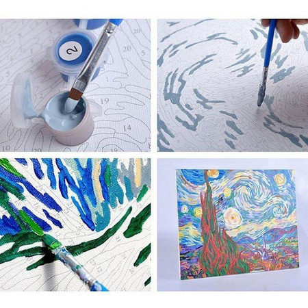 Słoneczniki (Van Gogh) Obraz Po Numerach Bez Ramy