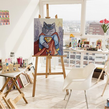 Super Kot Obraz Do Malowania Po Numerach