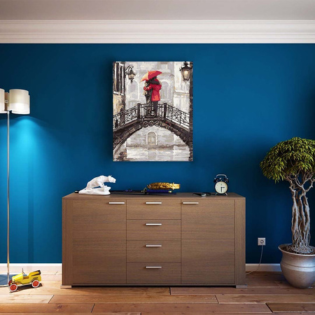 Zakochani na moście Malowanie Po Numerach