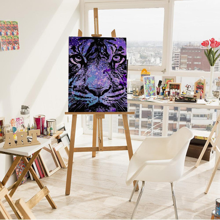 Surowy wygląd tygrysa Obraz Do Malowania Po Numerach