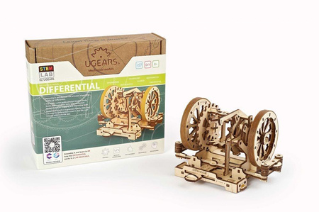 Mechanizm Różnicowy Model mechaniczny UGEARS STEM LAB do składania