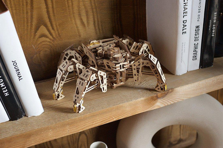 Hexapod Odkrywca Puzzle 3d Drewniany Model Do Składania