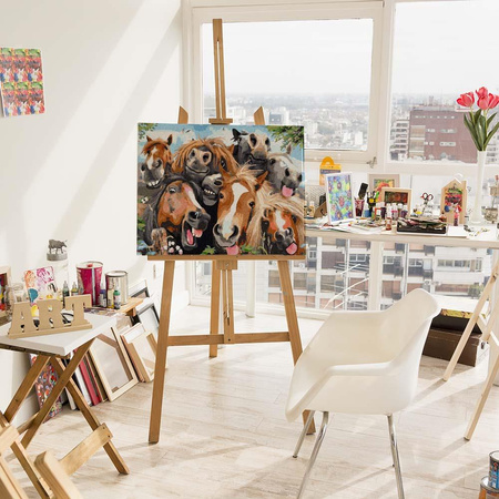 Przyjaciele na wieczność 40x50 Malowanie po numerach