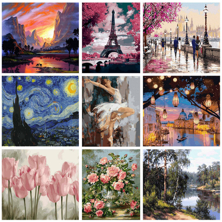 Ognisty koń Obraz Do Malowania Po Numerach