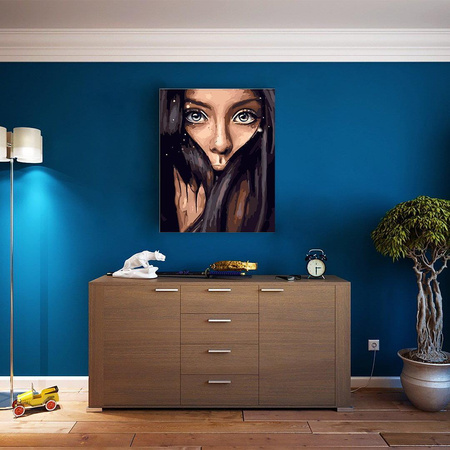 Kobiece oczy Obraz Do Malowania Po Numerach