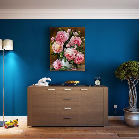 Kwiaty miłości Obraz Do Malowania Po Numerach