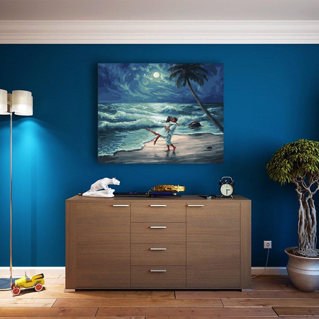 Przy oceanie Malowanie Po Numerach