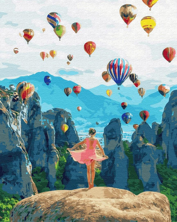 Powietrzne marzenia Malowanie po Numerach