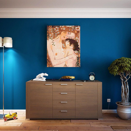 Matka Z Dzieckiem. Gustav Klimt Obraz Do Malowania Po Numerach