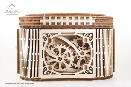 Skrzynia skarbów Model mechaniczny do składania