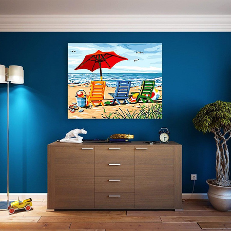 Jasne lato Obraz Do Malowania Po Numerach