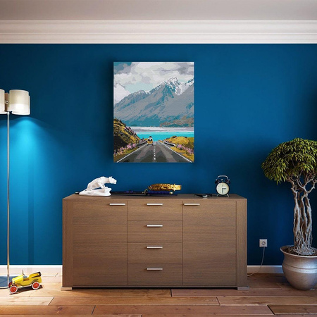 Podróż w góry Obraz Do Malowania Po Numerach