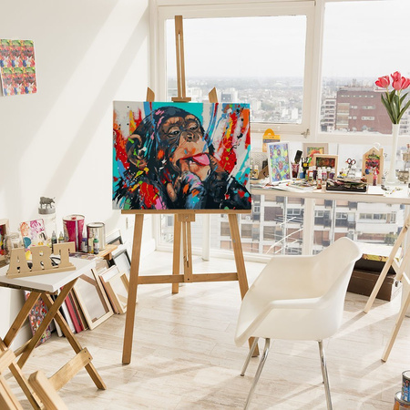 Małpa Malowanie Po Numerach