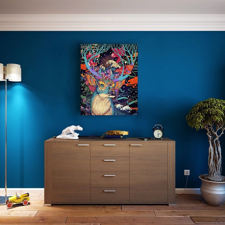 Kolorowy Łoś Malowanie Po Numerach