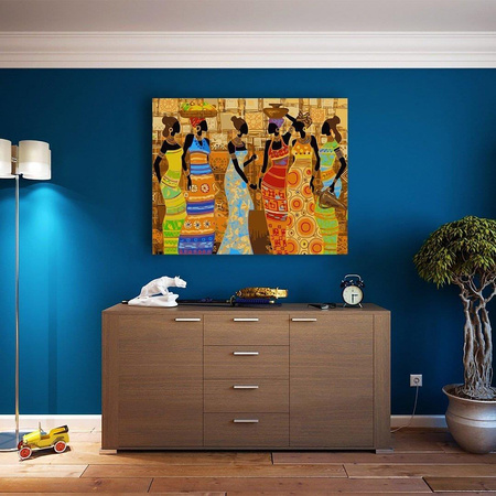 Afrykańskie kobiety Malowanie po numerach