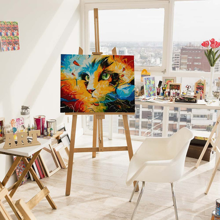 Kocie spojrzenie Malowanie po numerach