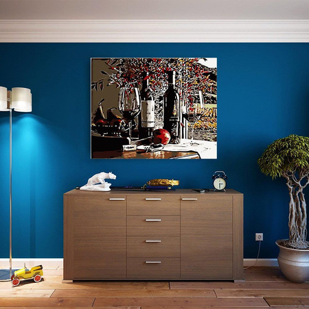 Obiad dla dwojga Obraz Do Malowania Po Numerach