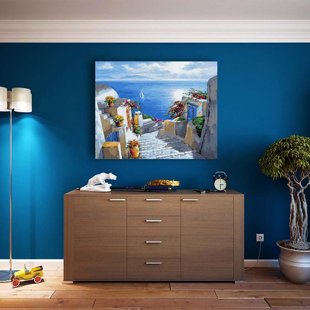 Schody do morza 40x50 Malowanie po numerach