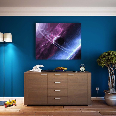 Nieznane kolory Kosmosu Malowanie po numerach