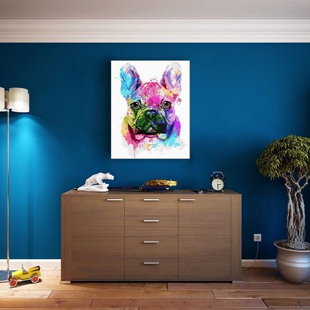 Kolorowy Pies Proste Malowanie Po Numerach