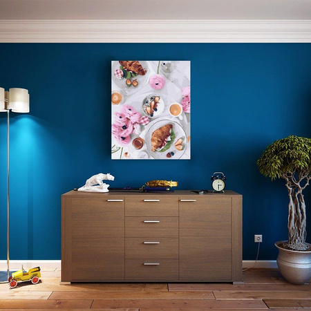 Francuskie śniadanie Malowanie Po Numerach