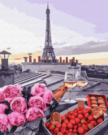 Romans w Paryżu Malowanie po Numerach