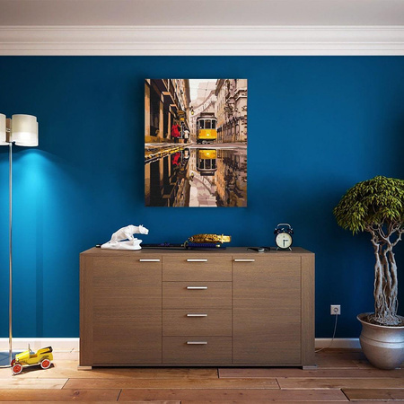 Tramwaj miejski Obraz Do Malowania Po Numerach