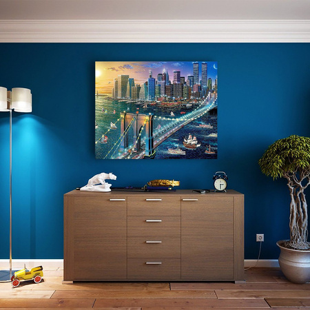 Miasto marzeń 40x30cm Diamond Painting Mozaika