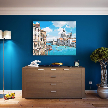 Canal Grande w Wenecji Malowanie Po Numerach