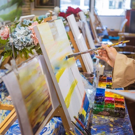 24 szt Płótno Bawełniane Podobrazie 3mm 24x30 cm