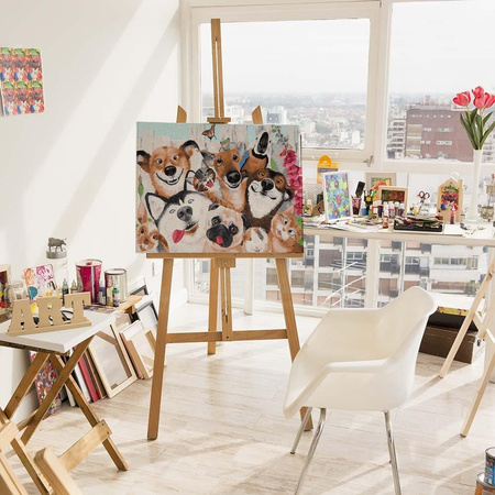 Najlepsi Przyjaciele Malowanie Po Numerach