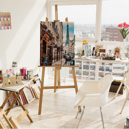 Paryż zza rogu Malowanie po Numerach