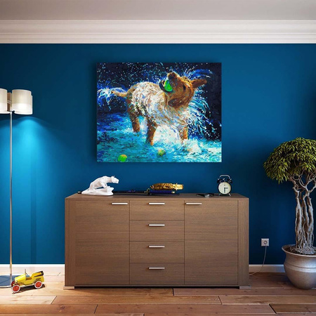 Rozbryzg radości Malowanie po numerach