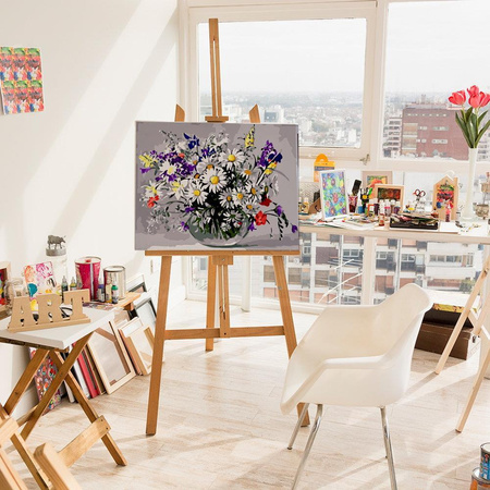 Polne kwiaty Obraz Do Malowania Po Numerach