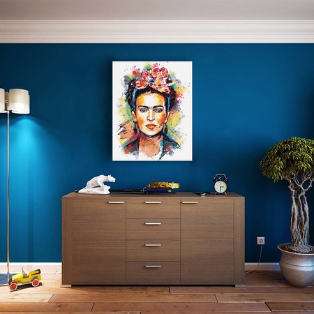 Frida Kahlo - decoupage Malowanie po numerach