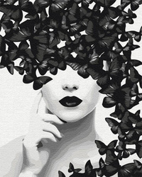 Tajemnica Motyli Obraz Do Malowania Po Numerach