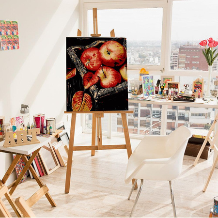 Jabłka w koszyku Obraz Do Malowania Po Numerach