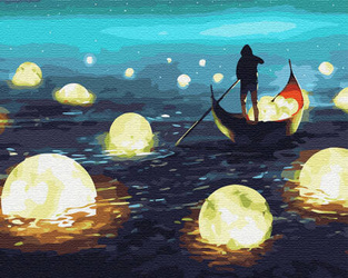 Łowca księżyca Malowanie po numerach