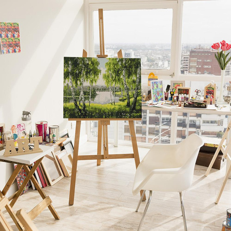 Brzozy od dzieciństwa Obraz Do Malowania Po Numerach