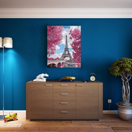 Magnolie w Paryżu Malowanie po Numerach