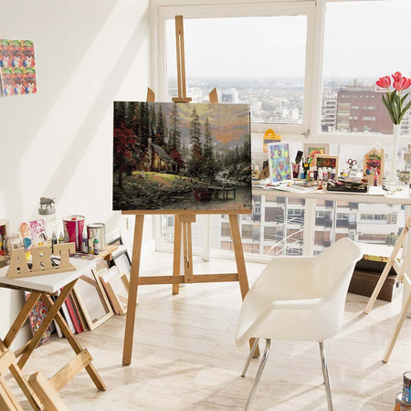 Dom W Górach Malowanie Po Numerach