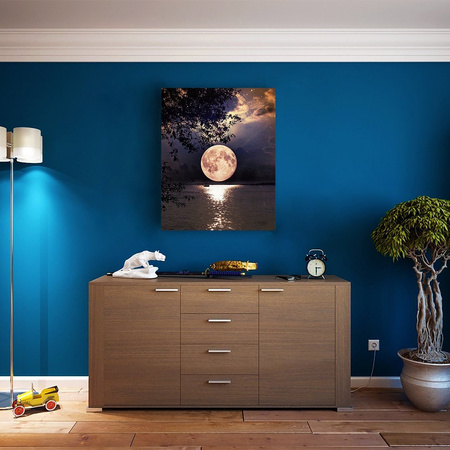 Księżyc Nad Wodą Malowanie Po Numerach