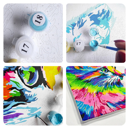 Jesienny Las Obraz Do Malowania Po Numerach