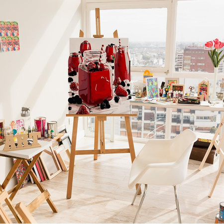 koktajl truskawkowy Obraz Do Malowania Po Numerach