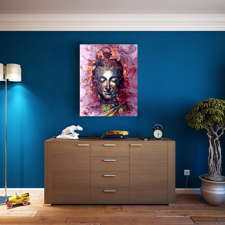 Budda w kolorach Obraz Do Malowania Po Numerach